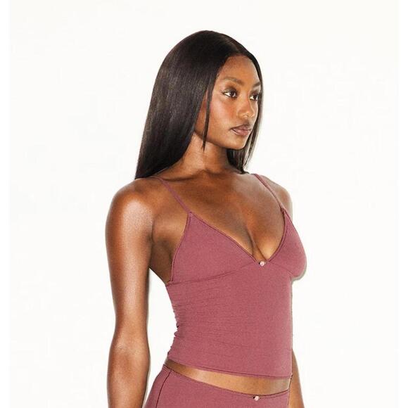 SKIMS Other - NWT Skims Fits Everybody Picot Cami - Beet - Size Medium